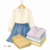 10. ふく（服）— baju
