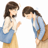 19. すみません — maaf