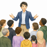 20. みなさん（皆さん）— semuanya bapak bapak dan ibu ibu sekalian