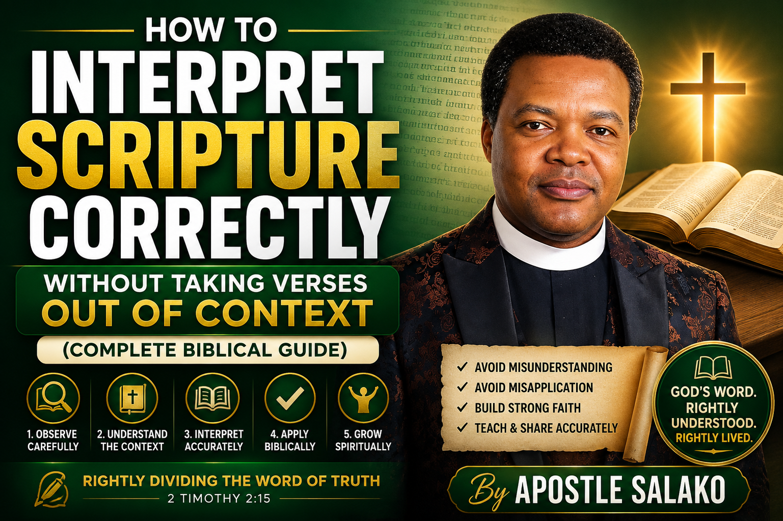How to Interpret Scripture Correctly Without Taking Verses Out of Context (Complete Biblical Guide)