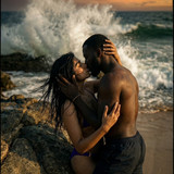 Arthouse romantic film still of 202605280619