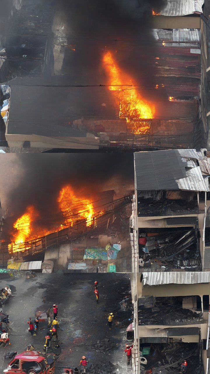 PCG responds to massive fire in Tondo