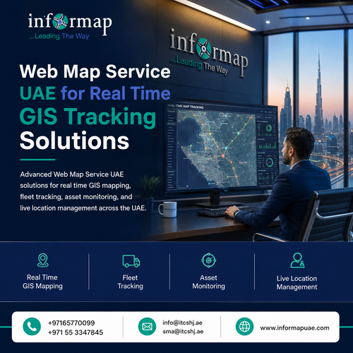 Informap UAE provides advanced Web Map Service UAE solutions for businesses needing real time GIS mapping, fleet tracking, asset monitoring, and live location visibility. Our smart mapping platform improves operational efficiency, route planning, and business management across Dubai and the UAE.
Visit us: https://informapuae.com/web-map-service/