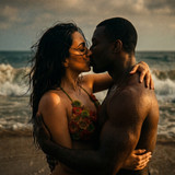 Arthouse romantic film still of 202605280651