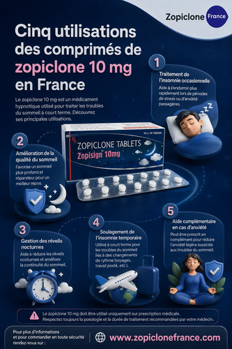 Cinq utilisations des comprimés de zopiclone 10 mg en France.jpg