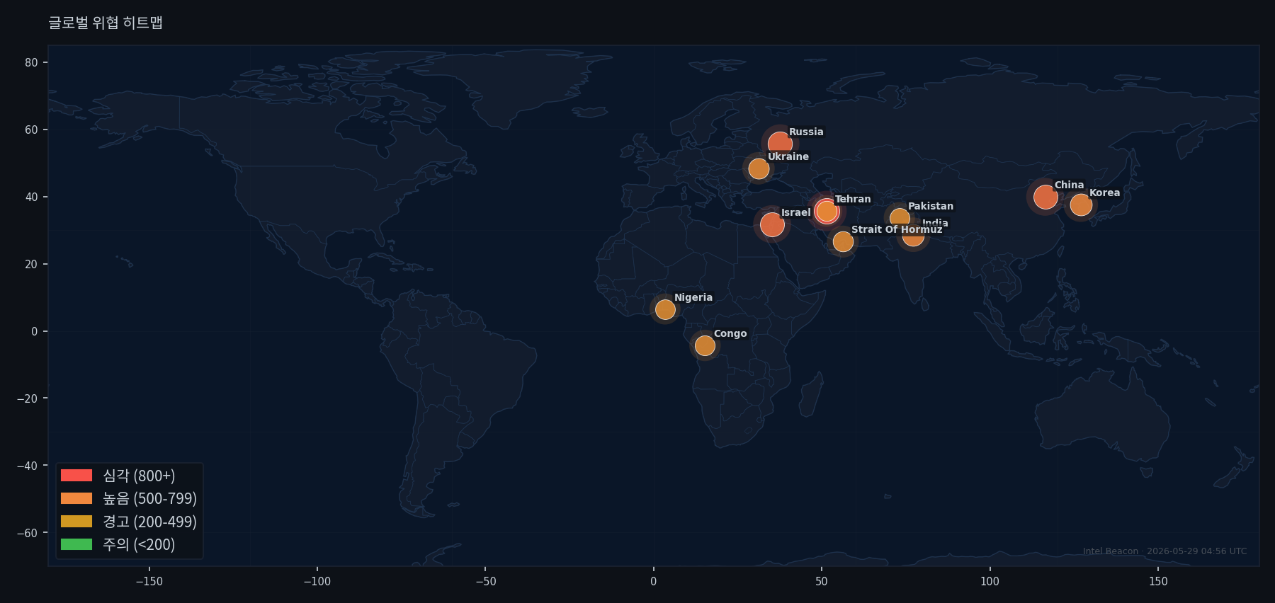 Global Threat Heatmap