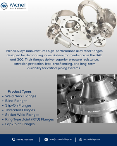 How Do Alloy Steel Flanges Improve Industrial Piping Performance in UAE?.png