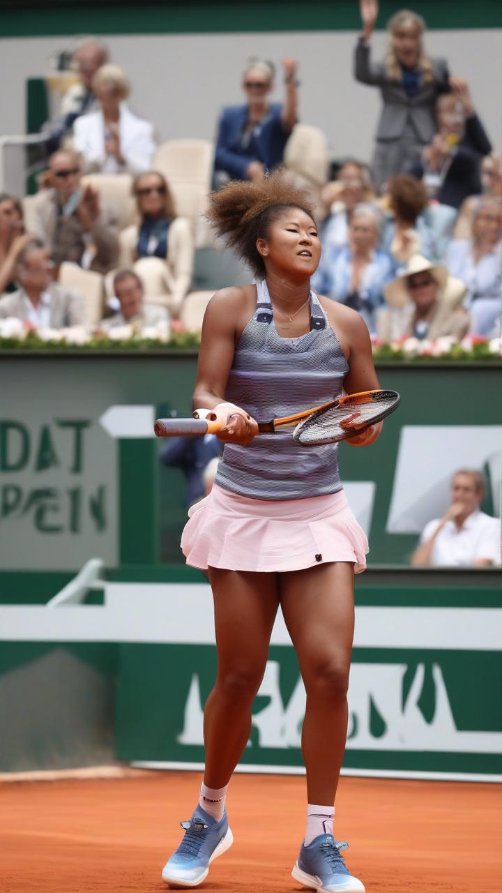 Osaka moves into French Open third round