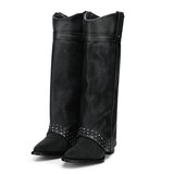 4Q15MA NEGRO mantaraya bota 2 PAR