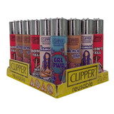 Isqueiro Clipper D24 CP11R NAMASTE BITCHES + LB Display C24 (Grande) (1)