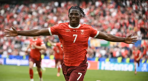107314446 switzerlands forward 07 breel embolo celebrates scoring his teams third goal during.jpg