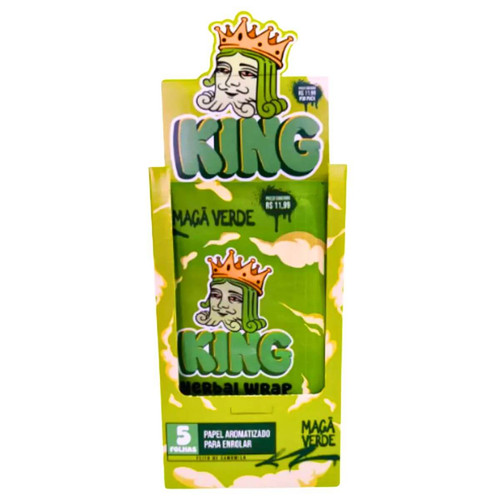 Blunt Herbal King blunt Sabor Maça Verde Display C 25 Unidades (3).jpg