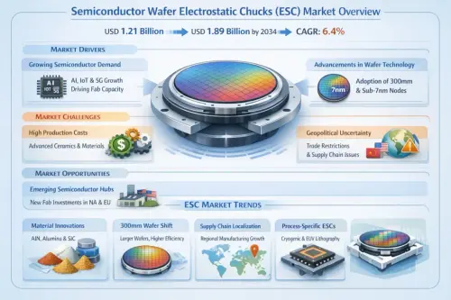 Semiconductor Wafer Electrostatic Chucks (ESC) Market.webp