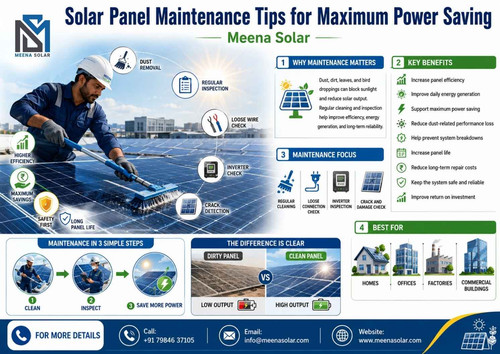 Solar Panel Maintenance Tips for Maximum Power Saving Meena Solar.jpg