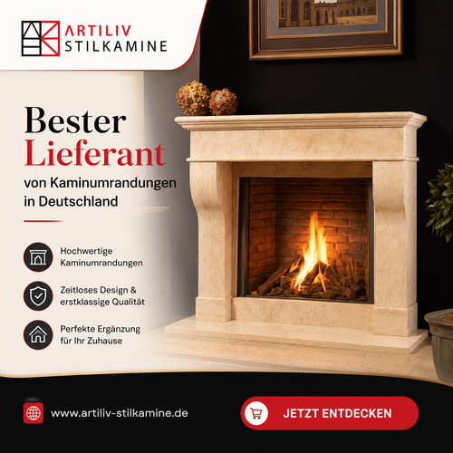 Titel: Bester Lieferant von Kaminumrandungen in Deutschland – Exklusive Designs von Artiliv-Stilkami.png