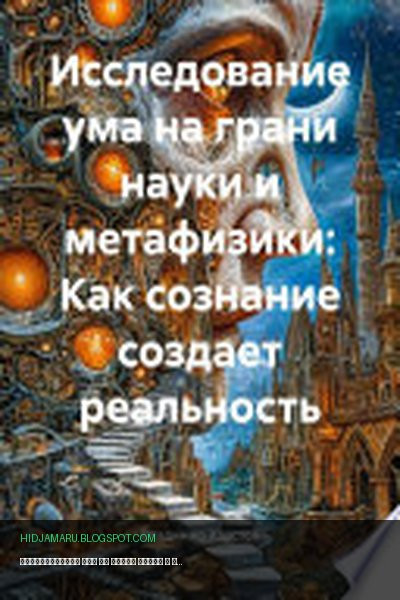 Обложка книги «Исследование ума на грани науки и метафизики: Как сознание создает реальность» - Владимир Хаустов