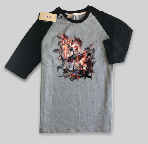 Raglan T Shirt 07 Black Grey.jpg