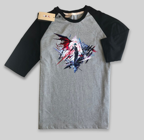 Raglan T Shirt 10 Black Grey.jpg