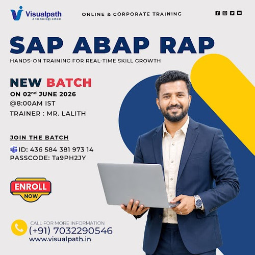 SAP ABAP RAP New Online Batch Starts June 2nd, 2026.jpg