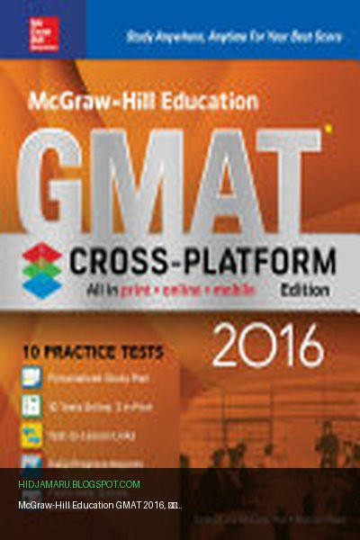 Обложка книги «McGraw-Hill Education GMAT 2016, кроссплатформенное издание» - Sandra Luna McCune
