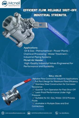 Ball Valve Manufacturer in India | High Pressure Stainless Steel Ball Valves – Mcneil Air Header.png