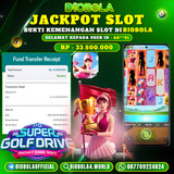 JP " Super Golf Grive " PG SOFT)  33.500.000 JT BIOBOLA DI BAYAR LUNAS !!