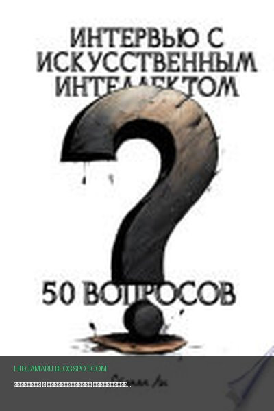 Обложка книги «Интервью с искусственным интеллектом. 50 вопросов» - Степан Ли, Степан Савченко