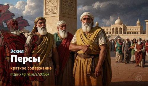 Читать краткий пересказ книги «Персы» (автор:  Эсхил). Эсхил: «Персы» Эсхила, краткое содержание.jpg