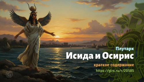 Читать краткий пересказ книги «Исида и Осирис» (автор:  Плутарх). Плутарх: «Исида и Осирис» Плутарха.jpg