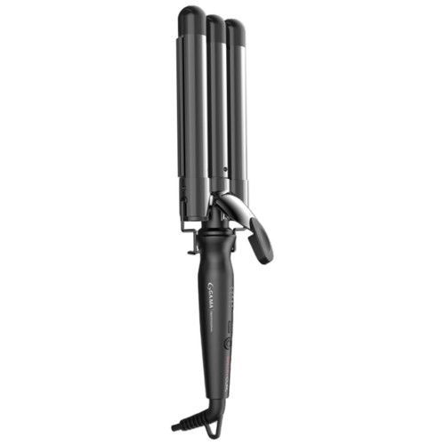 Gama Professional Trifferro Salon Curl 3 Barrel LED Waver.jpg