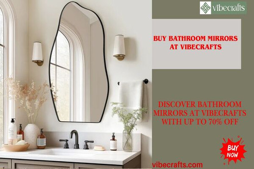 Modern Bathroom Mirrors for Stylish Spaces-Vibecrafts.jpg