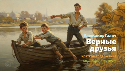 Читать краткий пересказ киносценария «Верные друзья» (автор: Александр Галич). Александр Галич: Сцен.jpg