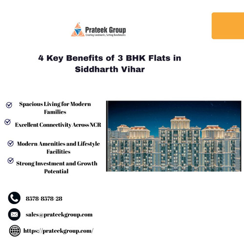 4 Key Benefits of 3 BHK Flats in Siddharth Vihar.jpg