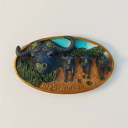 africa big five buffalo fridge magnet front.jpg