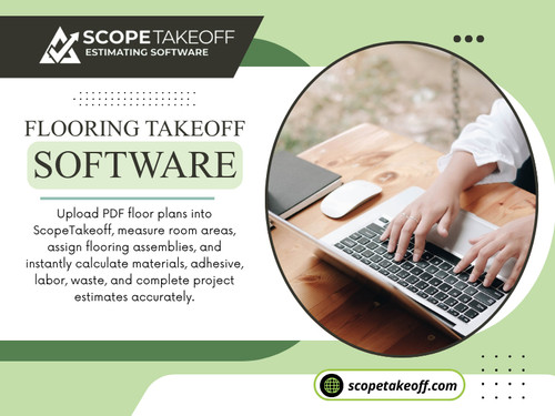 Every estimate depends on one thing—accurate measurements. If the measurements are incorrect, every calculation that follows is affected. Modern Flooring takeoff software allows contractors to measure directly from digital drawings instead of relying only on manual methods.

For more info visit here: https://scopetakeoff.com/flooring-estimating-software/

Read our blogs:
https://scopetakeoff.wordpress.com
https://penzu.com/public/147fc890e763fc54
https://scopetakeoff.weebly.com/

More Links: 
https://igli.me/scopetakeoff
https://www.patreon.com/c/scopetakeoff
https://www.huntingnet.com/forum/members/scopetakeoff.html