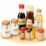 42. 調味料（ちょうみりょう）— bumbu