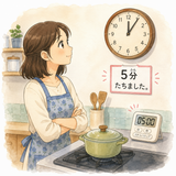 50. たちます — lewat, berlalu