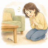 6. 見つかります（みつかります）[かぎが〜] — kunci ditemukan