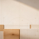 softness geometry architectural grid concept