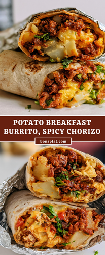 Potato breakfast burrito, Spicy chorizo (1).png