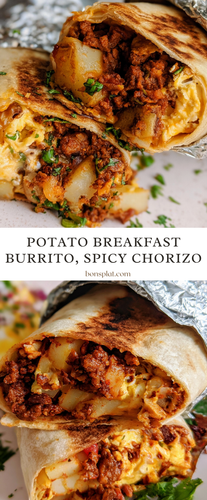 Potato breakfast burrito, Spicy chorizo (2).png