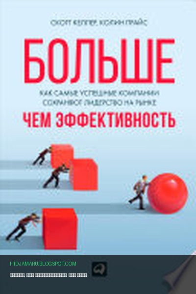 Обложка книги «Больше, чем эффективность: Как самые успешные компании сохраняют лидерство на рынке» - Колин Прайс, Скотт Келлер