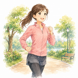 1. 運動します（うんどうします）— berolahraga