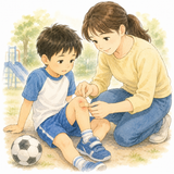 21. けが — luka, cedera
