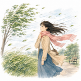 27. 風（かぜ）— angin
