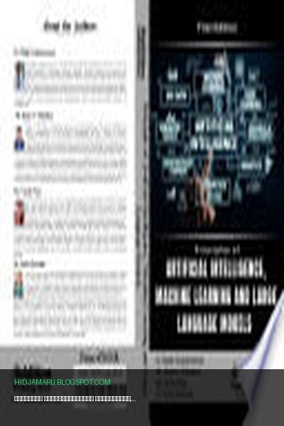 Обложка книги «Принципы искусственного интеллекта, машинного обучения и больших языковых моделей» - Dr. Balaji Venkateswaran	, Mr. Rajeev V Chandran, Ms. Varsha Negi, Dr. Savita Goswami