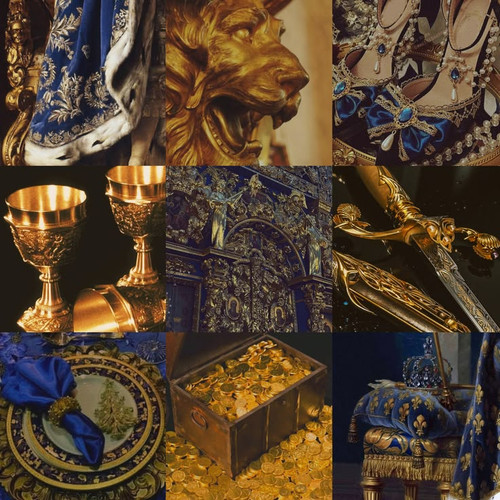 (Royal) Blue moodboard #moodboard #gold #royal #blue #aesthetic.jpg