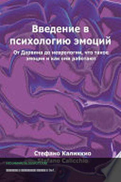 Обложка книги «Введение в психологию эмоций» - Stefano Calicchio