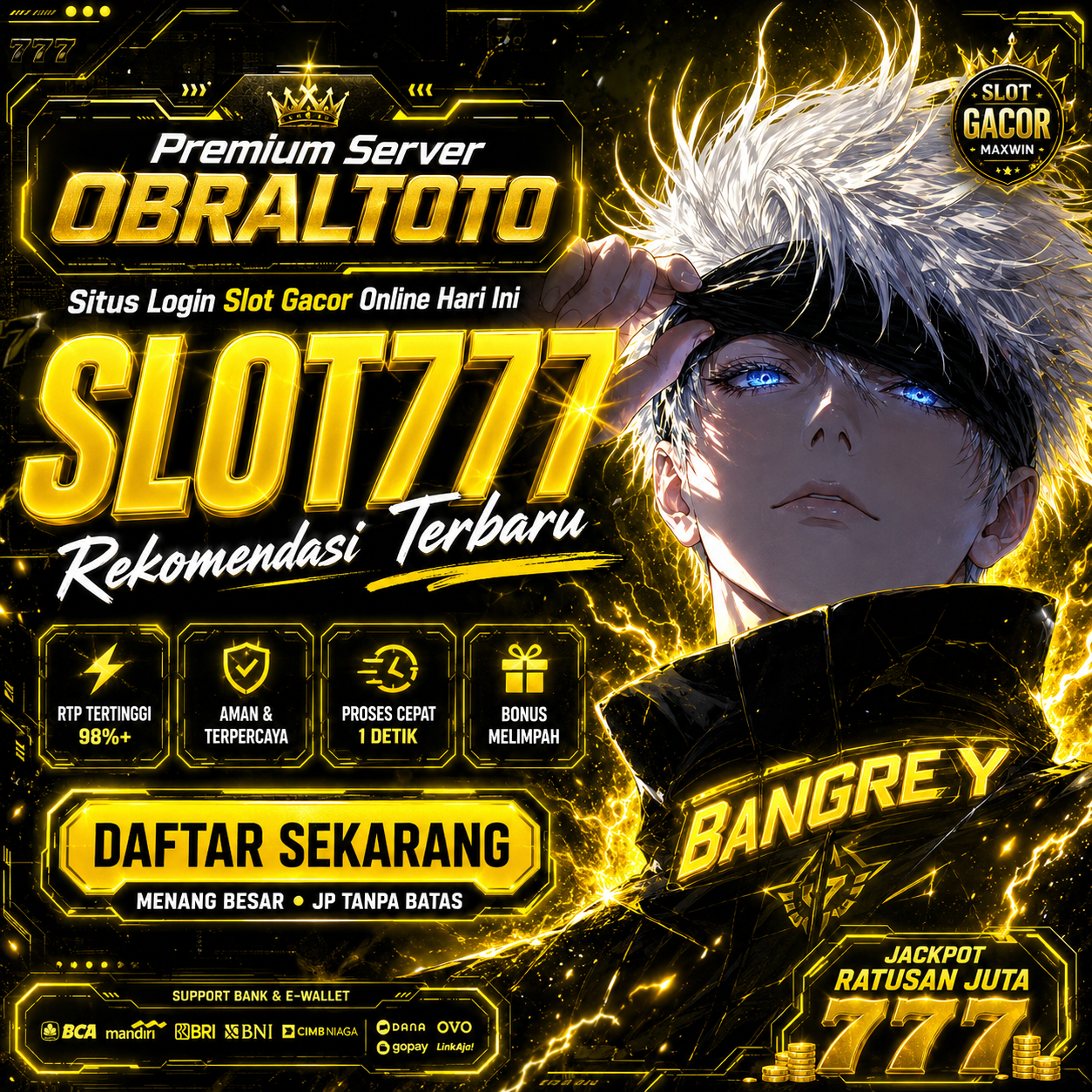 Premium Server OBRALTOTO 🙏🏻 Situs Login Slot Gacor Online Hari Ini SLOT777 Rekomendasi Terbaru