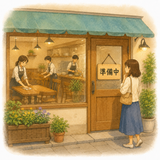 2. 準備中（じゅんびちゅう）— sedang dalam persiapan